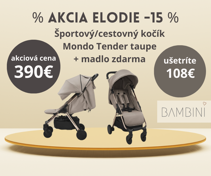 kočík Elodie Mondo -15%
